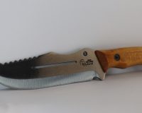 چاقوی شکاری مروارید زنجان - مدل شیاردار